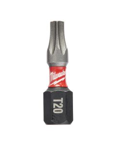 MLW48-32-4135 image(1) - Milwaukee Tool SHOCKWAVE Impact Torx T20 Insert Bits (25 Pk)