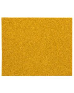 MMM12549 image(0) - 3M  Gold Abrasive Sheet 12549, 80, 9-inch x 11-inch (229mm x 280mm)