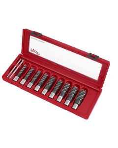 MLW49-22-8410 image(0) - Milwaukee Tool Annular Cutter Set -9PC