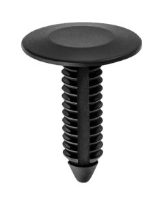 AUVECO 15543 Single Head Type 1 Splash Shield and Wheel Well Cover/Fascia Retainer, 7/8 in Dia Bottom Head, Nylon