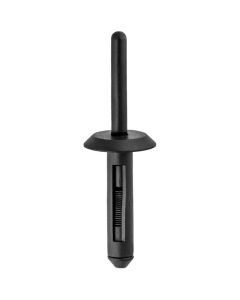 AUVECO 13750 Type 1 Rivet, 1/4 in Dia Hole x 2-3/16 in OAL x 5/32 to 13/32 in Grip Range, Nylon, Black