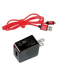 Clore Automotive Light-N-Carry Wall Charger Kit LNCMINI, LNC1241, LNC1341, LNC1541(microUSB cord)