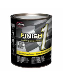 FNHFP401-1 image(0) - Finish 1 Automotive Refinish Products FP401-1 Acrylic Primer, 1 gal Can, Gray, 1:1 Mixing