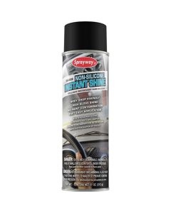 SWI938 image(0) - Sprayway Inc. SW938 Non-Silicone Auto Care Instant Shine, 20 oz Aerosol Can, Clear, Liquid