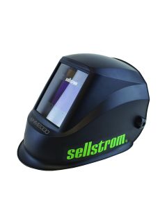 SRWS26200 image(0) - Sellstrom Welding Helmet - Auto Darkening - Thermoplastic - 3.94-inch x 2.36-inch Viewing Area - Shade 4/9-13 Variable ADF - Ratcheting Headgear - Black - Advantage Plus Series