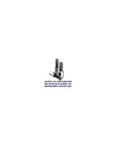 S K Hand Tools BITSOC 1/2 1/2D HEX LG