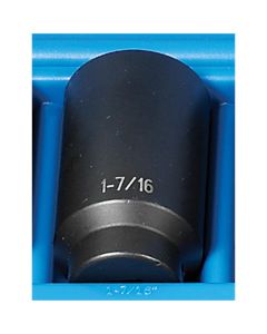 GRE2146D image(1) - Grey Pneumatic 1/2" Drive x 1-7/16" Deep - 12 Point Socket