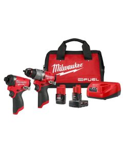 Milwaukee Tool M12 FUEL 1/4" Hex Impact Driver w/ HACKZALL&reg; Recip Saw Kit