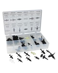 ATD Tools 60 Pc. Push-Pin Type Retainer Assortment