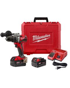 Milwaukee Tool M18&trade; Compact Brushless 1/2 Inch Hammer Drill/Driver Kit