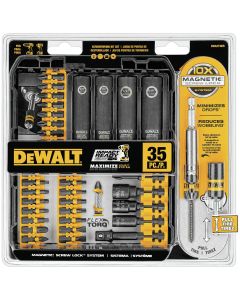 DWTDWA2T35IR image(0) - DeWalt 35-pc Impact Ready 1/4" Hex Shank Si