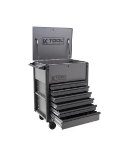 KTI75151 image(0) - K Tool International Service Cart Premium 7 Drawer 750 Pound (Gray)