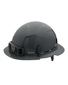 MLW48-73-1135 image(6) - Milwaukee Tool BOLT Gray Full Brim Hard Hat w/6pt Ratcheting Suspension (USA) - Type 1, Class E