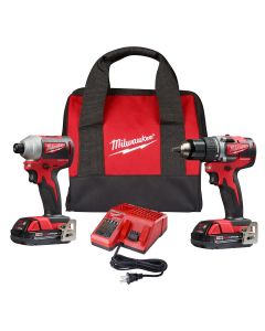 MLW2892-22CTM image(0) - Milwaukee Tool 2PC M18 Combo Kit with Multi-tool