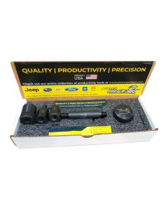 PMXPWP955BSE image(0) - Milton ?The ProMAXX Tool PMXPWP955BSE Fuel Injector Puller Combo Base Kit is designed for efficient removal of fuel injectors in Ford 6.7L Power Stroke and GM 6.6L Duramax diesel engines.