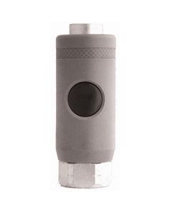 MILS99773 image(1) - Milton Industries 1/4" Fem. Safety Coupler "A" Style