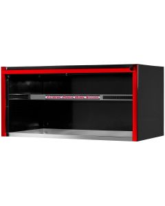 EXTEX5501HCQBKRD image(0) - Extreme Tools EXQ Series 55in W x 30in D Professional Extreme Power Workstation Hutch  Black w Red Handle