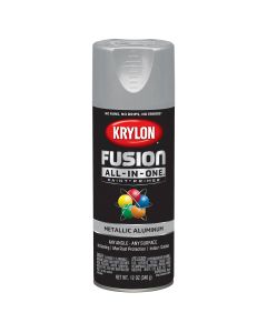 Krylon Fusion PAINT PRIMER Metallic Aluminum 12 oz.