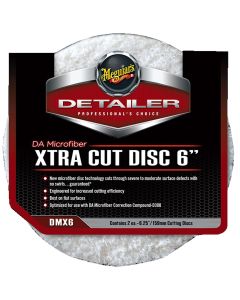 MEGDMX6 image(1) - Meguiar's Automotive 6" Microfiber Xtra Cut Disc (2-Pack)