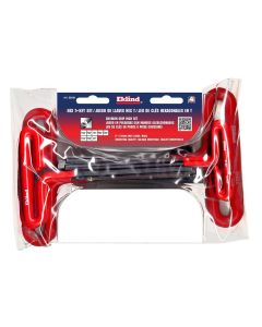 Eklind Tool Company HEX KEY SET 8 PC T-HANDLE 6IN. SAE 3/32-1/4IN.CUSH