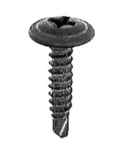 AVC17650 image(0) - AUVECO 17650 Phillips Round Washer Head Teks Point Tapping Screw, #8 Screw x 3/4 in L, Phosphate