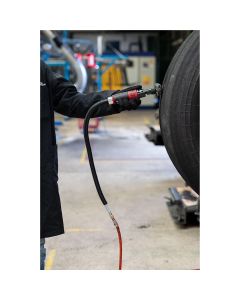 CPT8940177245 image(1) - Chicago Pneumatic Chicago Pneumatic CP873CK - Low Speed Composite Air Tire Buffer Kit with Quick Change 7/16" Hex Shank Chuck, 0.47 HP / 350 W Air Motor - 3,000 RPM and Rear Exhaust Hose with Noise Reducer.