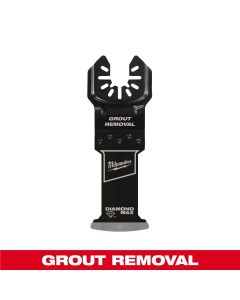 MLW49-25-2251 image(0) - Milwaukee Tool OPEN-LOK DIAMOND MAX Diamond Grit Grout Removal Multi-Tool Plunge Blade