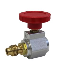 Mastercool R1234yf depressor style can tap valve