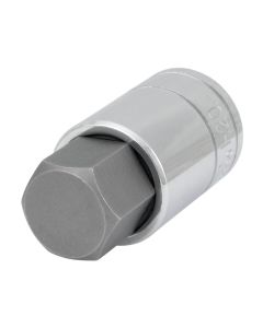 WLMW32990 image(0) - Wilmar Corp. / Performance Tool 1/2" Drive 20mm Hex Bit Socket