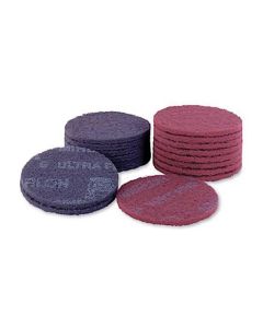 MRK18241448 image(0) - Mirka Abrasives Mirlon 18-241-448 18 Series Non-Woven Scuff Disc, 6 in Dia, 1500 Grit