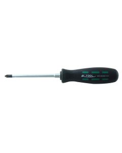 KTI16124 image(1) - K Tool International SCREWDRIVER PHILLIPS #2 4IN. BLADE