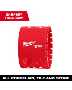 MLW49-56-5661 image(0) - Milwaukee Tool  2-9/16 Inch Diamond Max Hole Saw