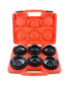 KTI73635 image(1) - K Tool International Oil Filter Wrench Master Kit 17 Piece
