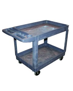 American Forge & Foundry Shop Cart - 500 Lbs. Capacity - Polypropylene - 30" x 16" Trays