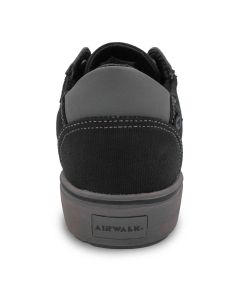 FSIAW4001-10EE image(1) - AIRWALK AMP Soft Toe - Men's - SFT|EH|SR|SF - Black / Forged Iron - Size: 10 - EE - (Extra Wide)