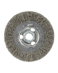 Milwaukee Tool 4" Radial Crimped Wheel- Carbon Steel