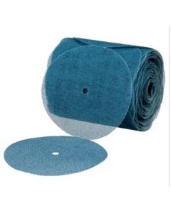 3M Blue Net Disc Roll 36420, 80, 6 in, 100 Discs/Roll, 8 Rolls/Case