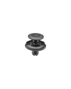AVC20908 image(0) - AUVECO 20908 Push-Type with Drive Pin Fender Splash Shield Retainer, 20 mm Dia Head x 10 mm L Stem, Nylon, Black