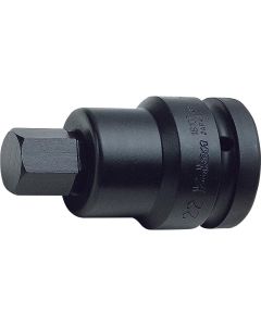 KKN18107-22-24 image(0) - Ko-ken USA 18107.22-24 1 Sq. Dr. Bit Socket 24mm Hex Length 98mm