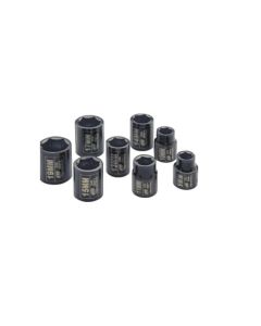 Ingersoll Rand 3/8" Drive Hex Metric Socket Set, 8-Piece