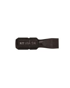 Klein Tools 1/4-Inch Slotted Power Drivers 1-Inch Bit 5-Pack