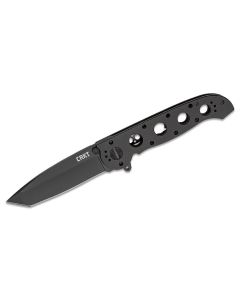 CRKM16-04KS image(2) - CRKT (Columbia River Knife) M16-04KS 12C27 Oxide Plain Blade Folding Knife with Frame Lock Stainless Steel Handle - Black