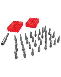 WLMW8661 image(0) - Wilmar Corp. / Performance Tool 33 pc. Impact Torsion Bit Set