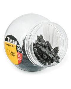 TITAN 50PC PH2 Double Ended Torsion Bit Display