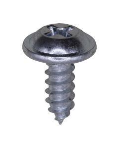 AUVECO PAK PHIL FLAT WSHR HD T.S., #10 X 1/2, ZINC