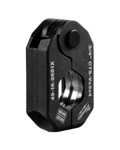 MLW49-16-2651X image(1) - Milwaukee Tool 3/4 Inch CTS-V Pivoting Press Ring for M18 & M12 FORCE LOGIC Press Tools