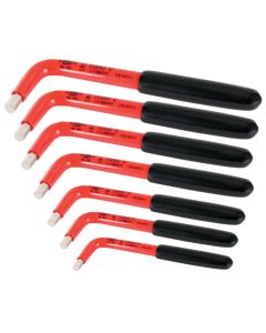 WIH13691 image(0) - Wiha Tools 7 Piece Insulated Hex L-Key Set