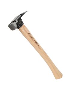 KLEH80920HS image(0) - Klein Tools Smooth Face Hickory Handle Hammer, 20-Ounce