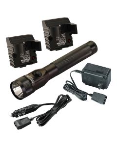 Streamlight 425 Lumen Stinger DS LED Flashlight - 120V/100V AC/12V DC - 2 Holders