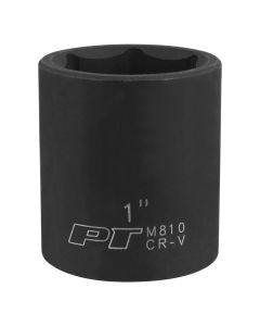 WLMM810 image(0) - Wilmar Corp. / Performance Tool 1/2" Dr. 1" 6pt Impact Socket